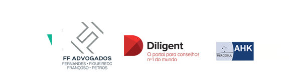 Realizadores - GCA | FF | Diligent - Apoiadores - Apimec | Abrasca | IBRI